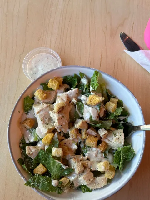 Chicken Caesar salad