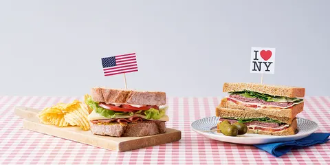 NY pastrami sandwich